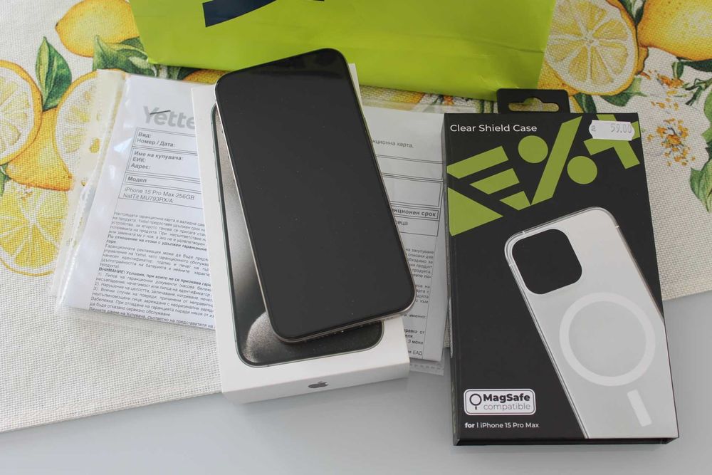 iPhone 15 Pro Max. В гаранция от Yettel !