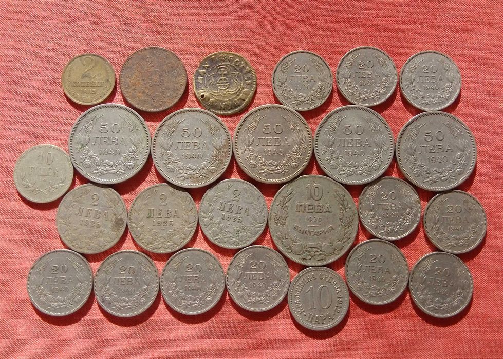 няколко стари монетки