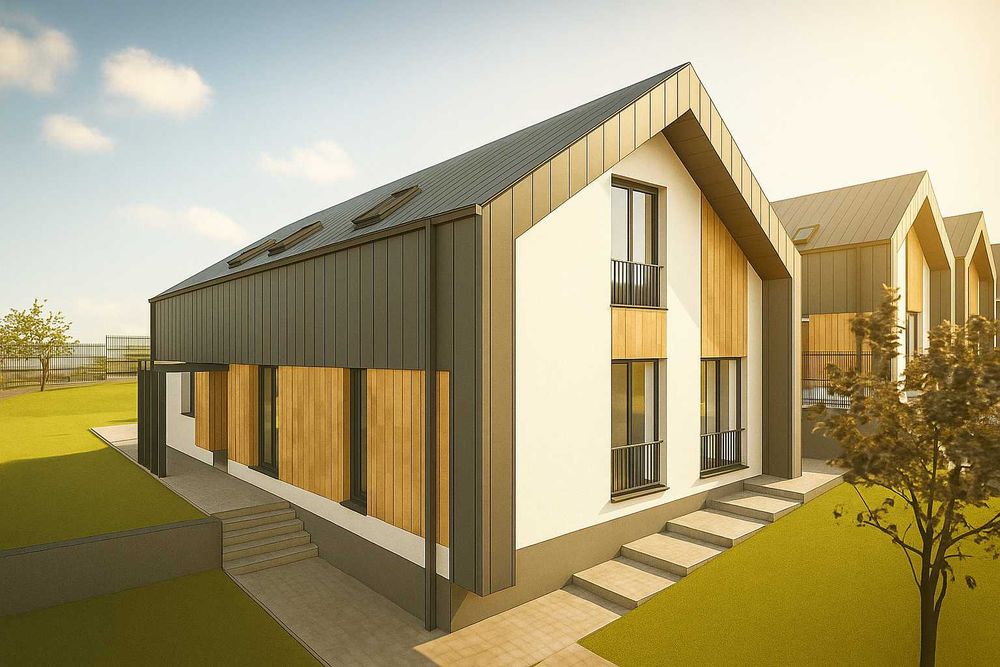 Sunny Home+. Case parter cu posibilitate de extindere Parter+Mansarda.