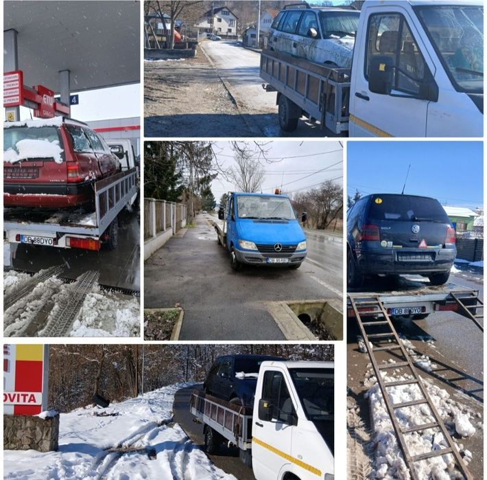 Auto avariate defecte dezmembrate rable pentru fier vechi ridicare