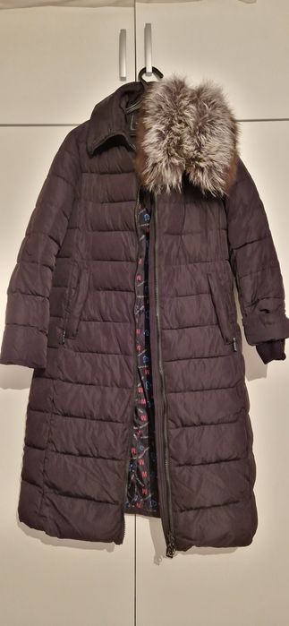 Пуховик с капюшоном б/у