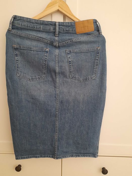 Fusta blugi, H&M, 80 lei