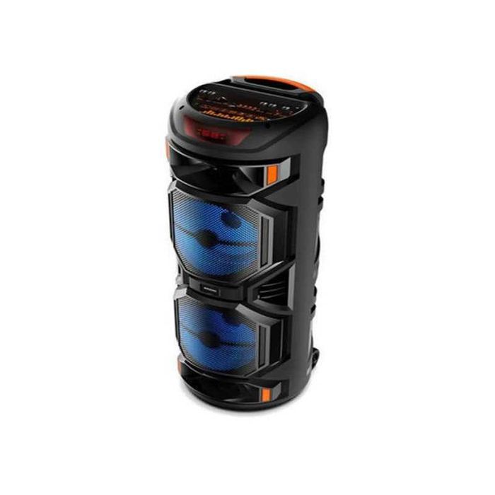 Колонка Bluetooth ZQS 8221, с микрофоном и светомузыкой, 85 см, черный