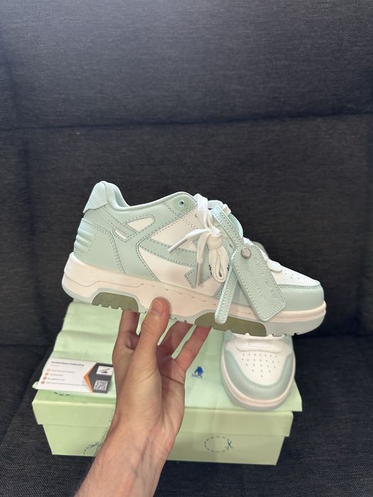 OFF-White Out Of Office Low Mint Green