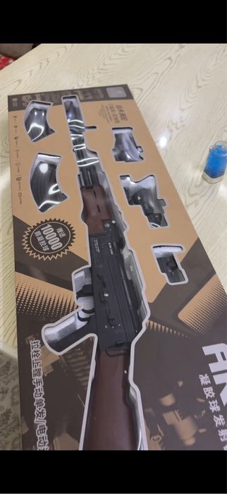 Ak47 yengi upakovkada hamma narsasi bor. Suvli oq otadi