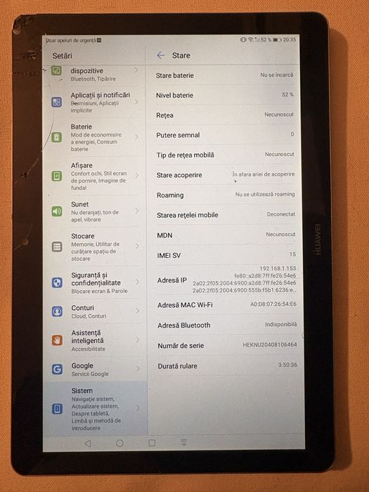 Tableta Huawei MediaPad T3 10