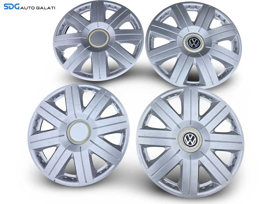 Set 4 Capace Jante Roti Tabla R14 R15 Volkswagen 2000 - 2025 [N5230]