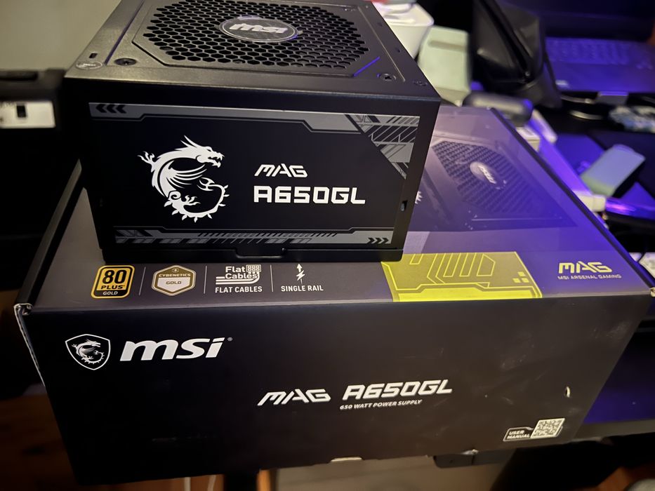 MSI MAG A650GL 650W számítógép-táp – Új, használatlan