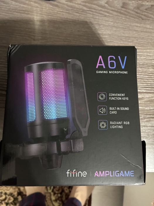 Новый микрофон fifine A6v