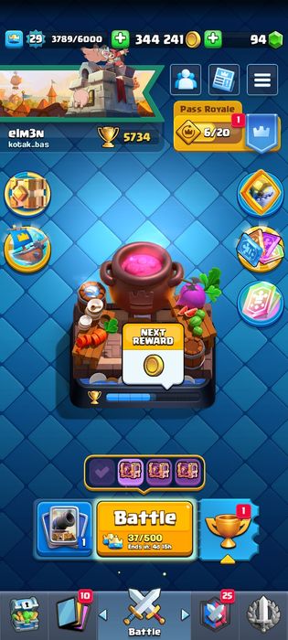 Продам акаунт клеш рояль