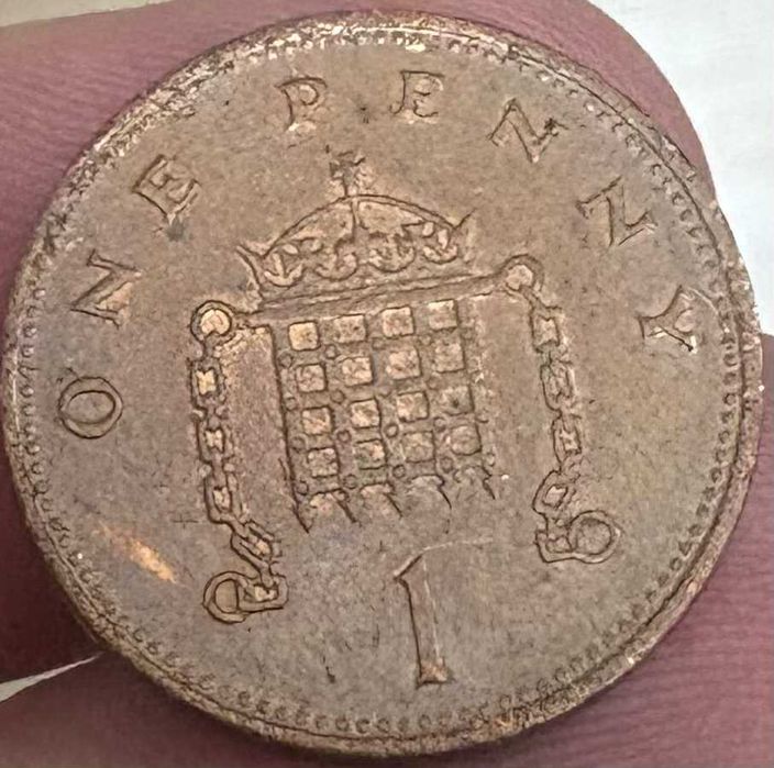 Монета one panny - 1996 г