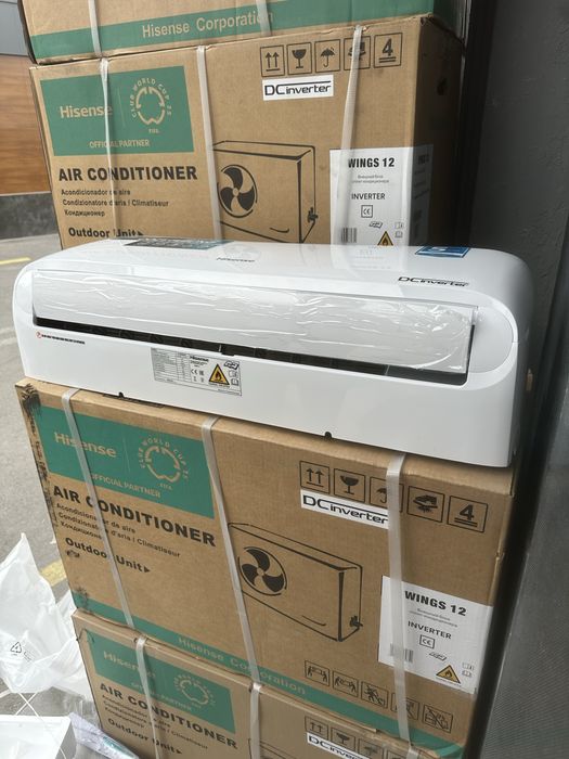 Кондиционер Hisense 9 12 Super DC INVERTER Со Склада Установка Доставк