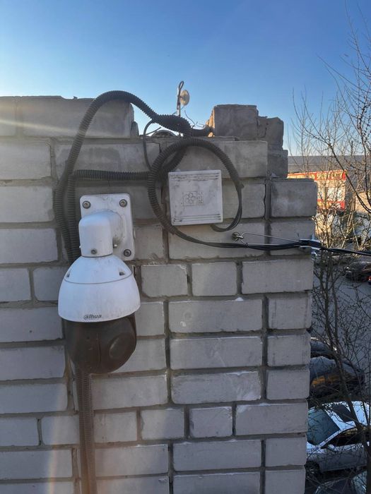Установка камер видео наблюдения