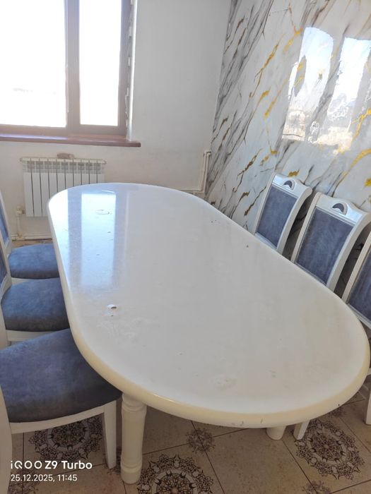 Столы и стуля 6 шт