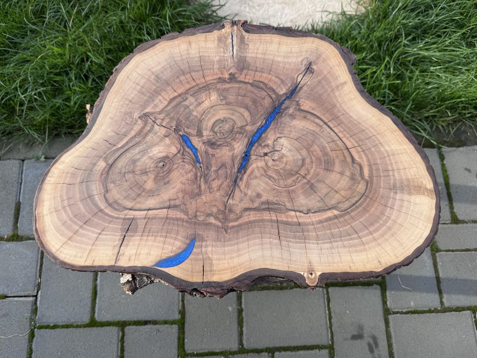 Masa cafea lemn de nuc