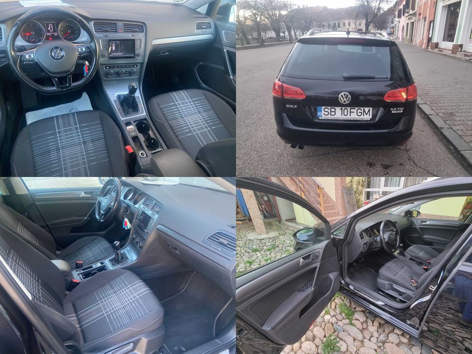 VW Golf 7 highline. Impecabila 2.0, 150 CP, Diesel, 2015