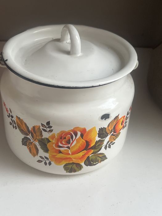 Бидон эмалированный , алюминиевый