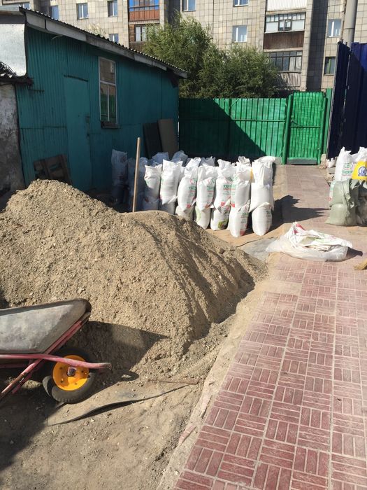 Цемент Балласт Песок