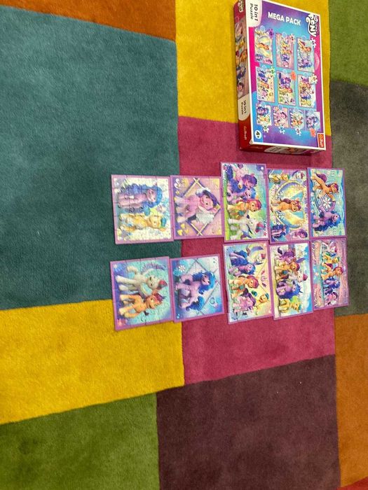 Pachet 28 buc x Puzzle diverse modele pentru 3 - 6 ani+