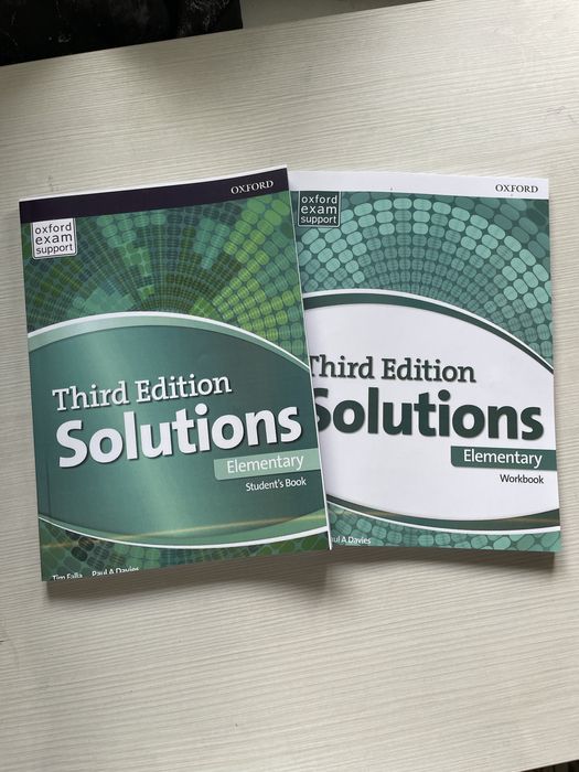 Solutions third edition все уровни