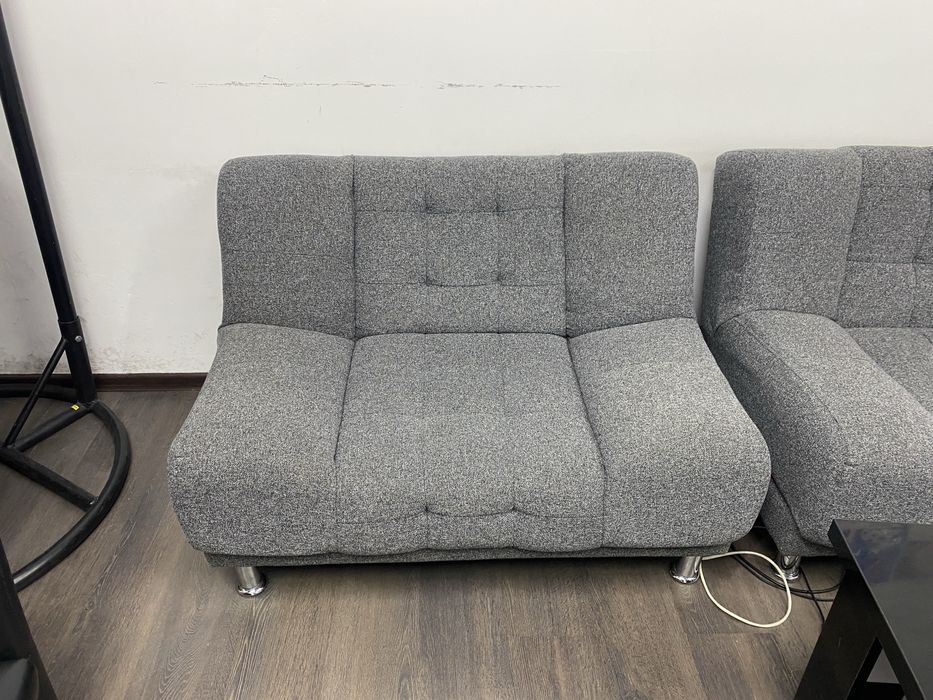 Угловой диван с креслом