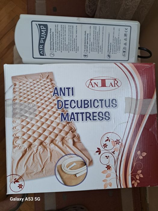 Vand saltea antiescare cu compresor