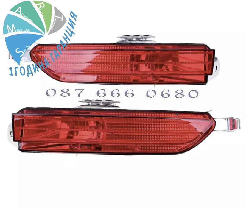 Vw Touareg Рефлектор задна броня светлоотразител тоуарег