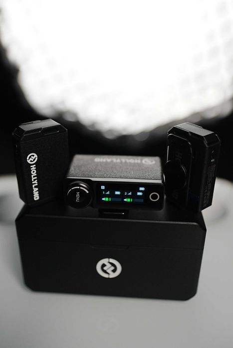 Hollyland LARK max Duo микрофоны и радиосистемы