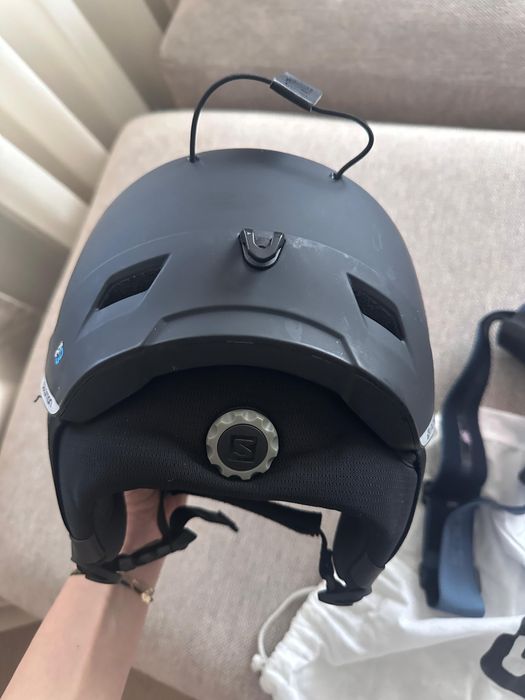 Set Casca + Ochelari Ski Salomon