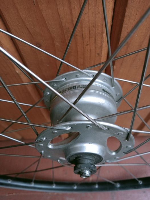 Roată spate 28 butuc Shimano Nexus 8 Japan Roată față dinam  Shimano