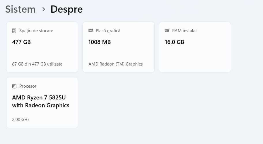 Laptop Lenovo ThinkPad E15 Gen 4 | Ryzen 7 | 16GB | 512GB SSD | Amprentă | Impecabil
