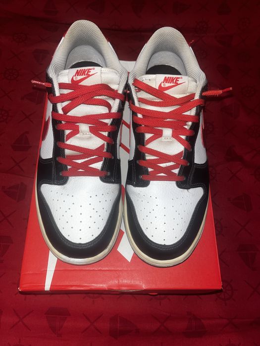 Nike Dunk Low Red Swoosh