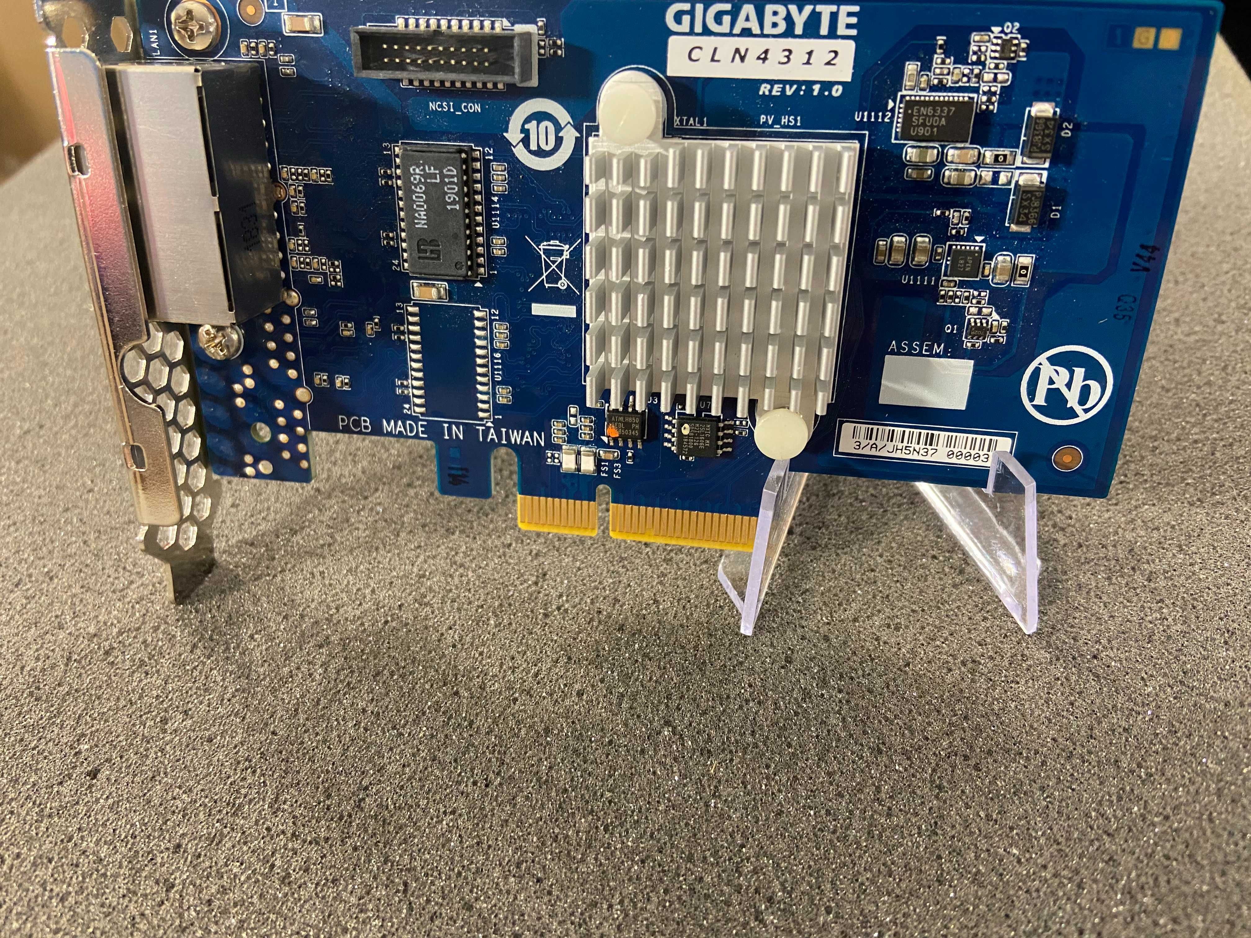 Мрежова карта Intel i350-AM2 1Gb/s 2 порта LAN card LP i350-T2 гр ...