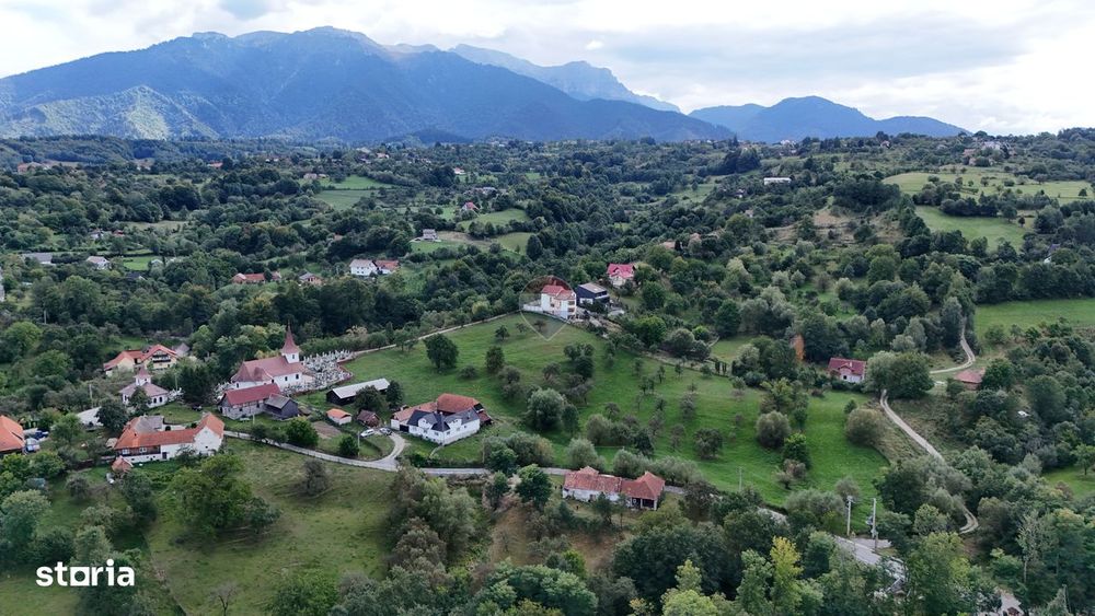 Teren intravilan | 4840 mp | Casă + Anexe | Utilități | Sohodol | Bran