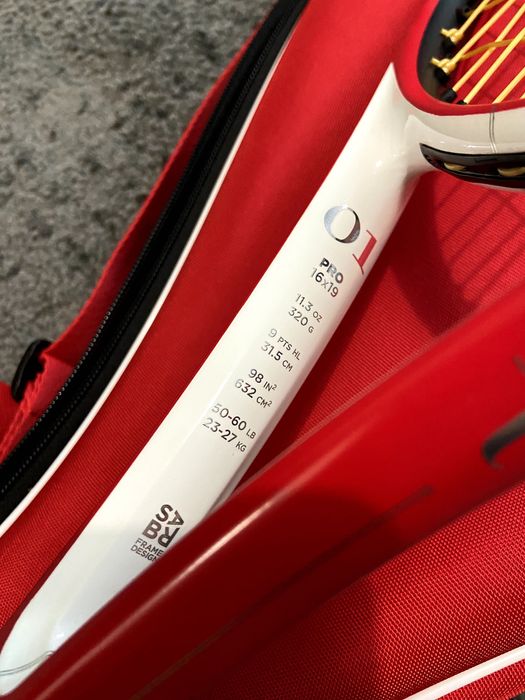 Tенис ракета Wilson RF01 Pro Classic Limited Edition 3 grip
