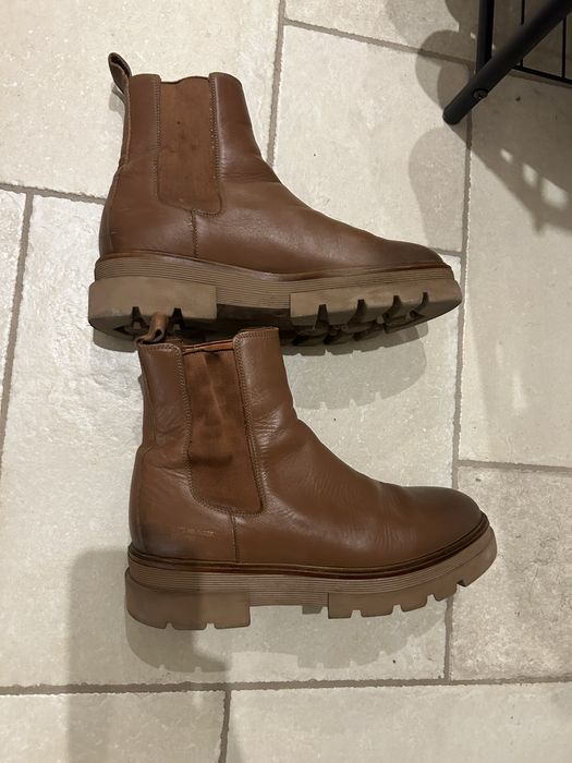 Tommy Hilfiger кожени боти р-р 41