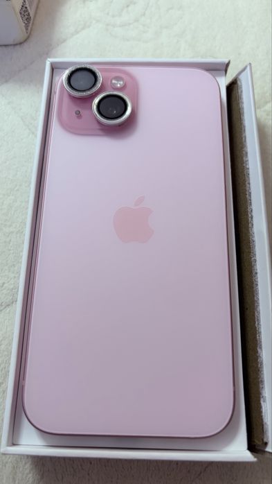 Iphone 15, 128 gb, розовый за 300К