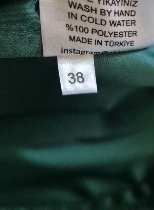 Официална рокля с цепка