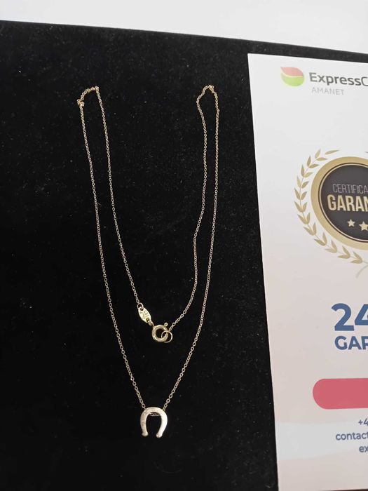 (Ag33) Lant Aur 14K/Garantie 2 Ani