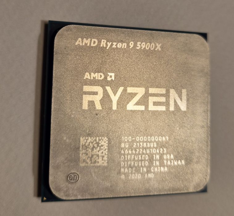 Ryzen 5900X CPU , 12 ядра/24 нишки, 4.8 Ghz процесор
