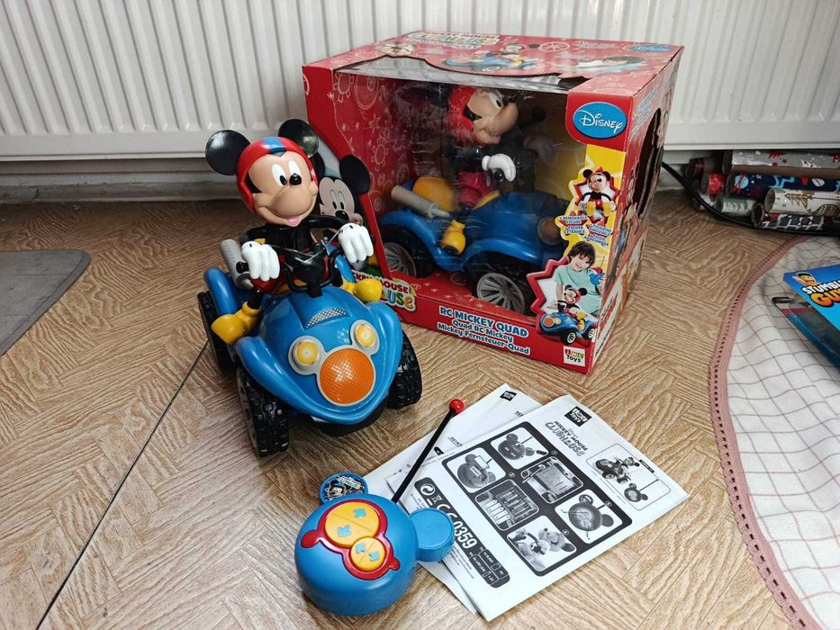 Mickey Mouse ClubHouse RC Quad Disney ATV Teren Masinuta Telecomanda