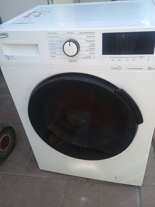 Beko cu uscător 7/4 kg mașină de spălat