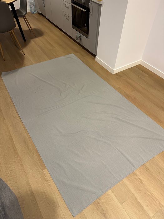 Față de masă, JYSK, gri, 140x240, pătrată