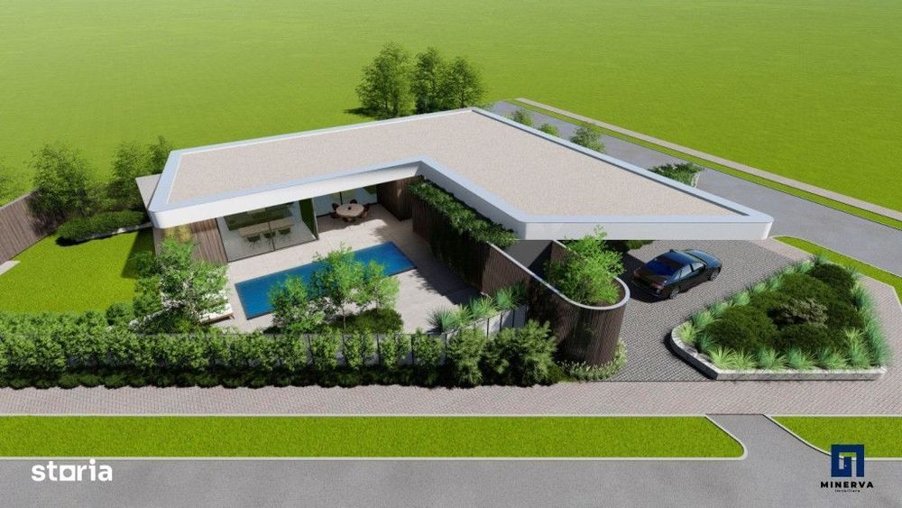 TEREN cu proiect si autorizatie casa lux, Mehala-Timisoara, 863 mp, CO