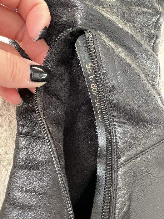 Сапоги натуральная кожа