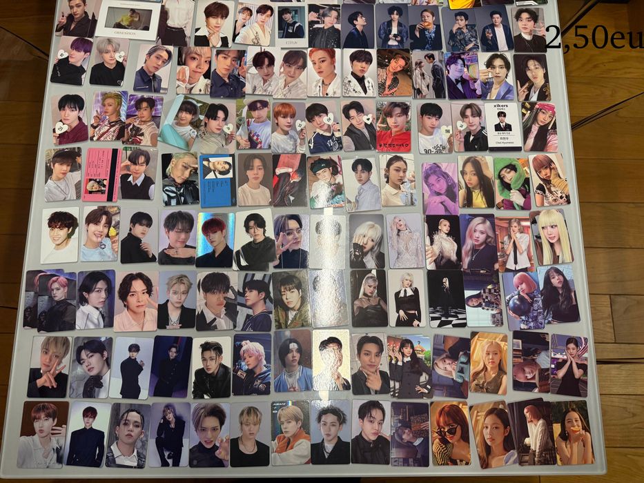 Kpop албуми и картички, Seventeen, enhypen, stray kids, black pink