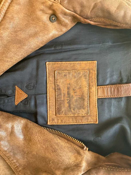 Куртка кожаная натуральная мужская.