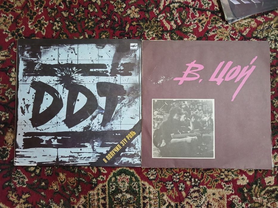 Виниловые пластинки (русский рок)