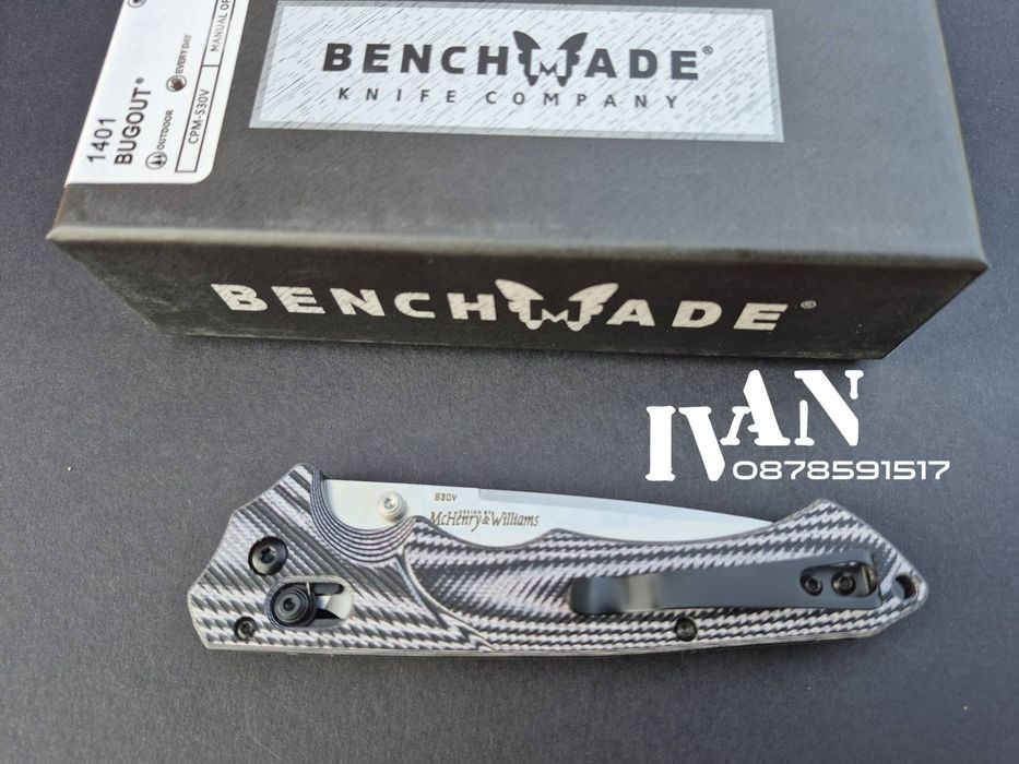 Сгъваем нож Benchmade Mc Henry & Williams 1401 Bugout Model