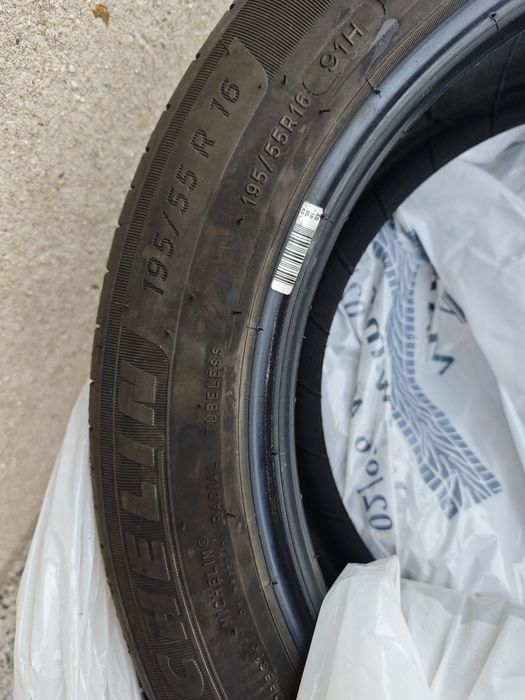 MICHELIN 195/55/16 НА 1500 километра